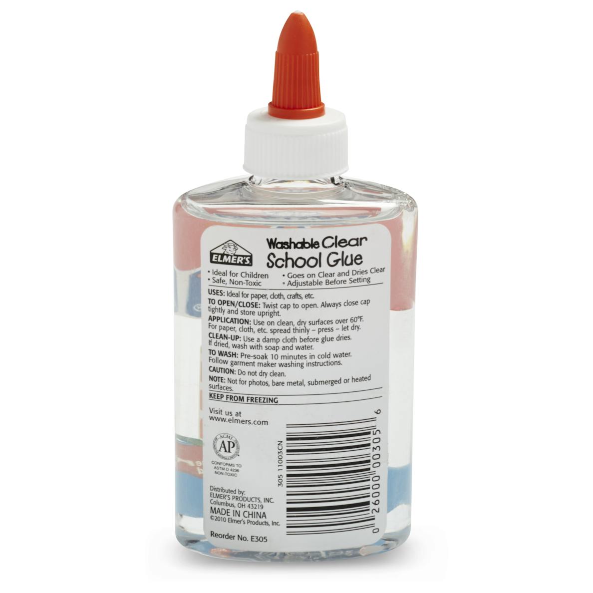 ELMER'S Washable Liquid School Glue - Clear, 5 oz-026000003056-LR-316464-2-LR eShop
