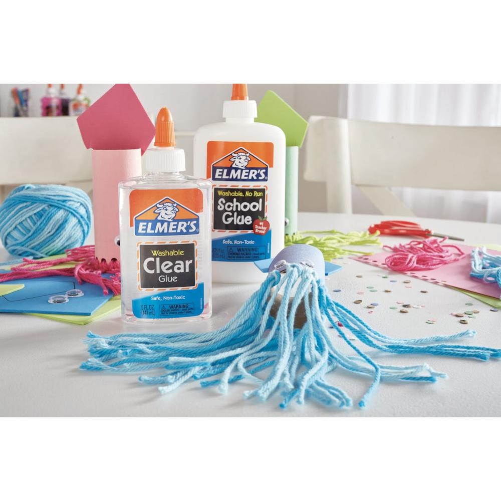 ELMER'S Washable Liquid School Glue - Clear, 5 oz-026000003056-LR-316464-3-LR eShop