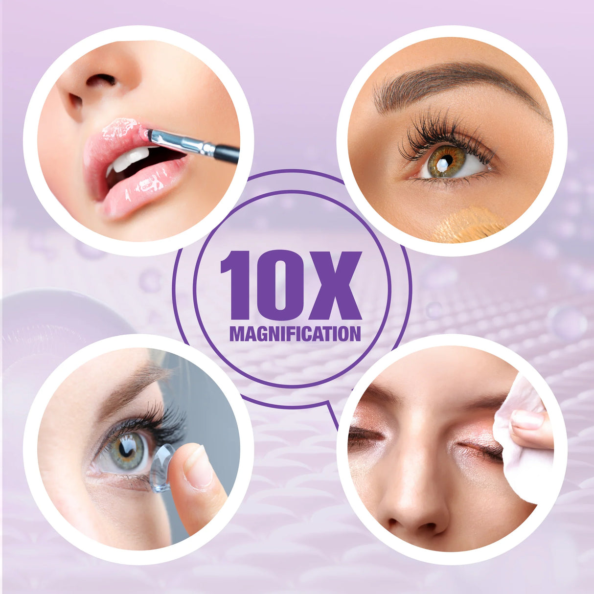 EMSON My Foldaway Mirror LED Lighted, Double-Sided Vanity Mirror-080313017131-LR-320718-4-LR eShop