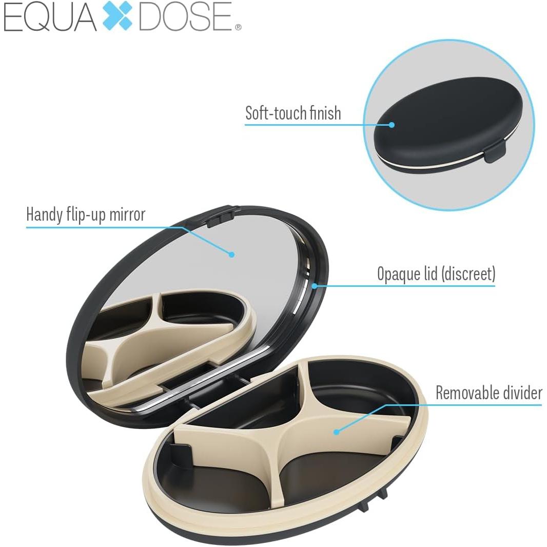 EQUADOSE Compact Oval Pill Case w/Mirror-850066680261-LR-363562-6-LR eShop