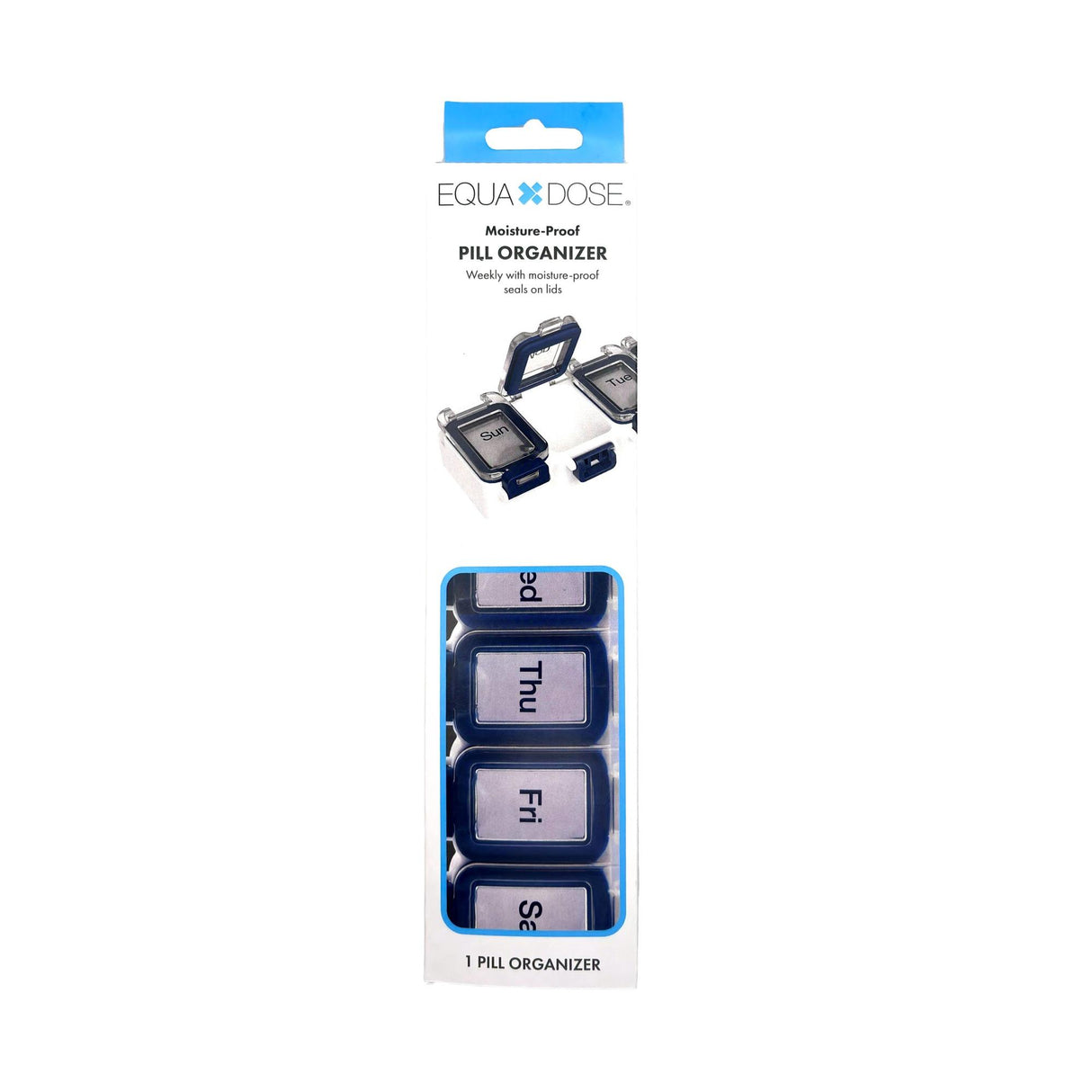 EQUADOSE Weekly Waterproof Pill Organizer, Assorted-850066680155-LR-359268-1-LR eShop
