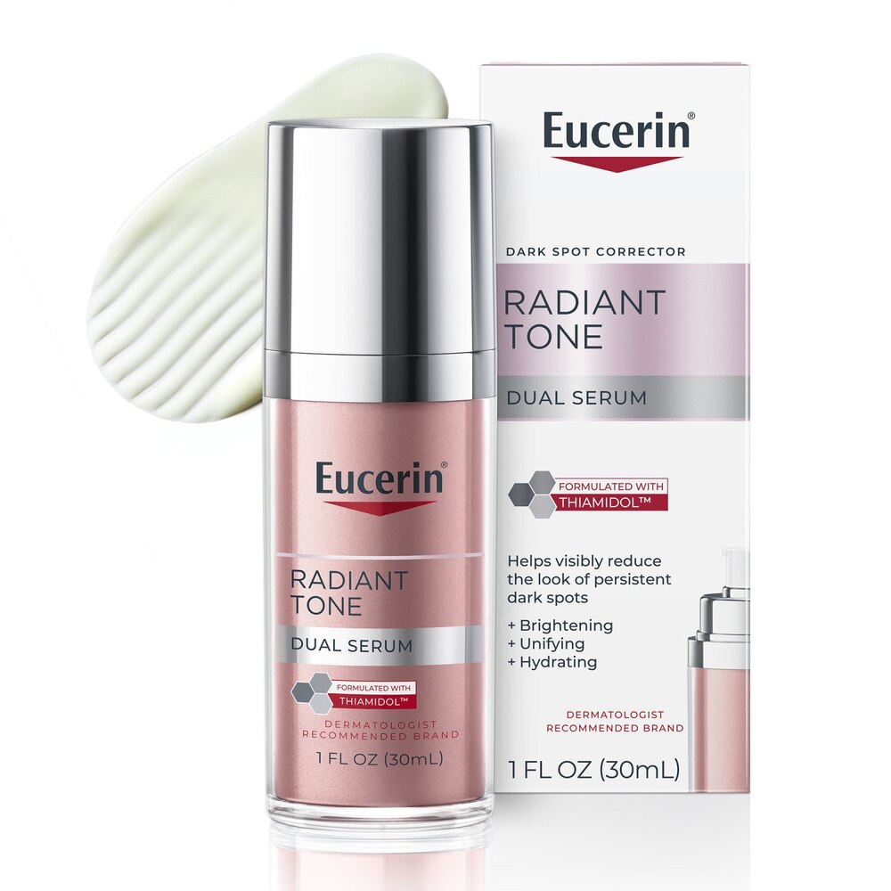 Eucerin Radiant Tone Dual Serum Dark Spot Corrector, Dark Spot Serum with Thiamidol and Hyaluronic Acid, 1 Fl Oz-072140040000-LR-362741-2-LR eShop