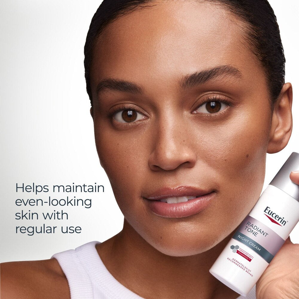 Eucerin Radiant Tone Night Cream Dark Spot Corrector with Thiamidol, 1.7 Oz-072140039998-LR-362740-7-LR eShop