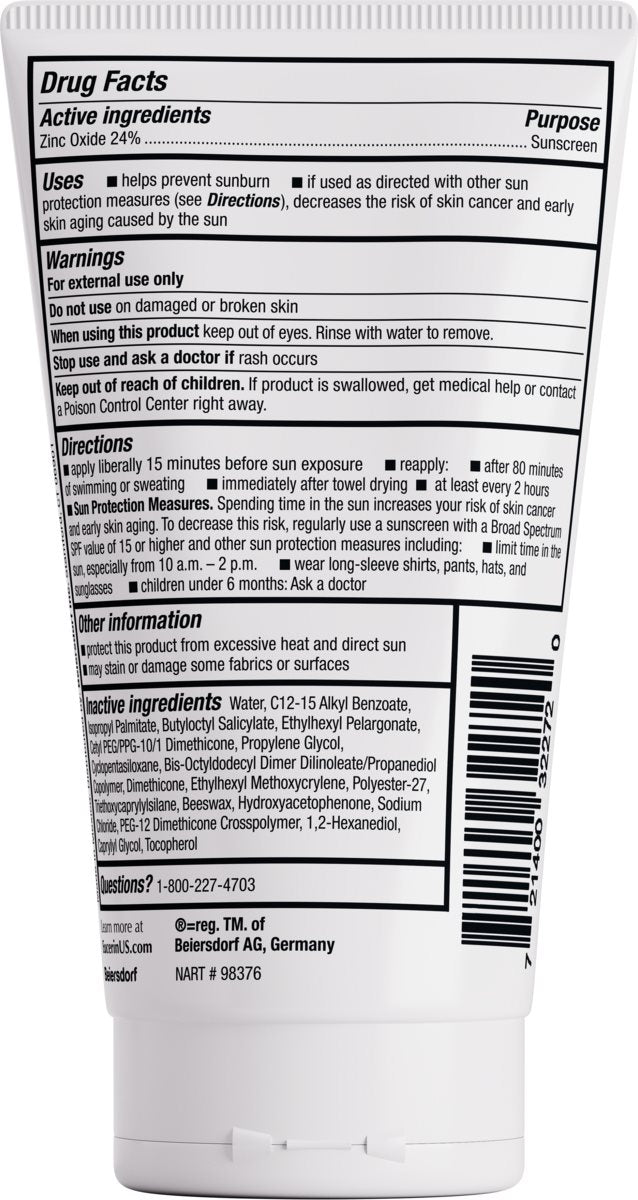 Eucerin Sun Sensitive Mineral Baby Sunscreen Lotion SPF 50, 4 Fl Oz Tube-072140032272-LR-363501-2-LR eShop