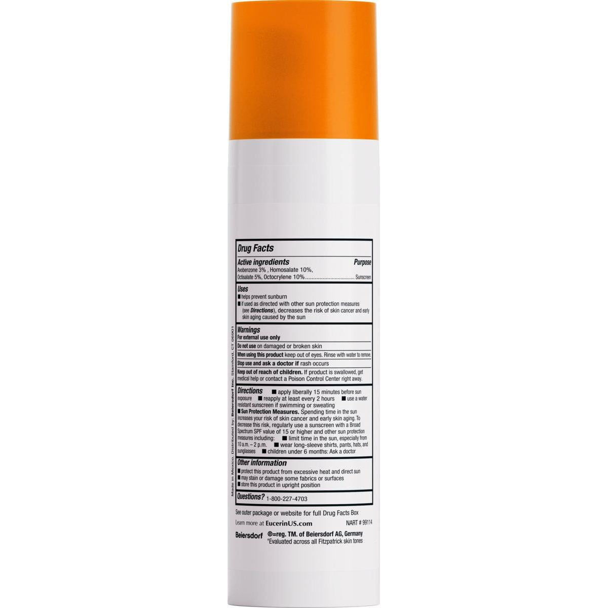 Eucerin Sun Tinted Age Defense SPF 50 Face Sunscreen Lotion with Hyaluronic Acid, 2.5 Fl Oz Bottle-072140038144-LR-363518-2-LR eShop