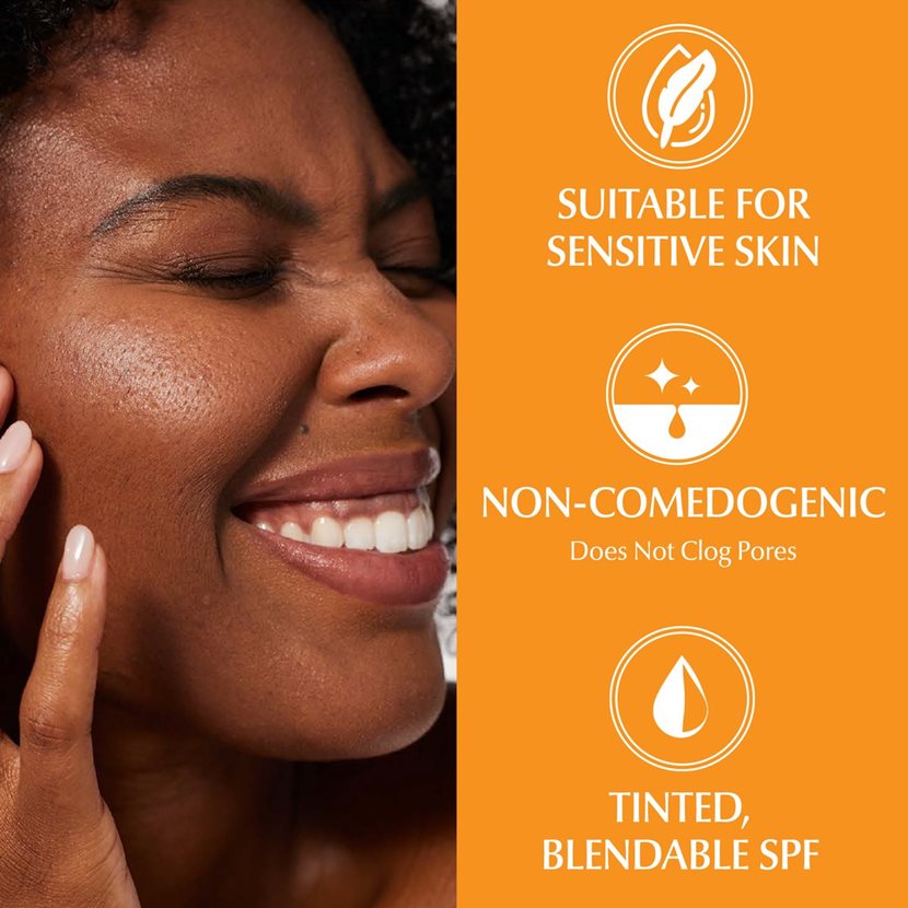 Eucerin Sun Tinted Sensitive Mineral Face Sunscreen Lotion SPF 35, 1.7 Fl Oz Bottle-072140036096-LR-363513-6-LR eShop