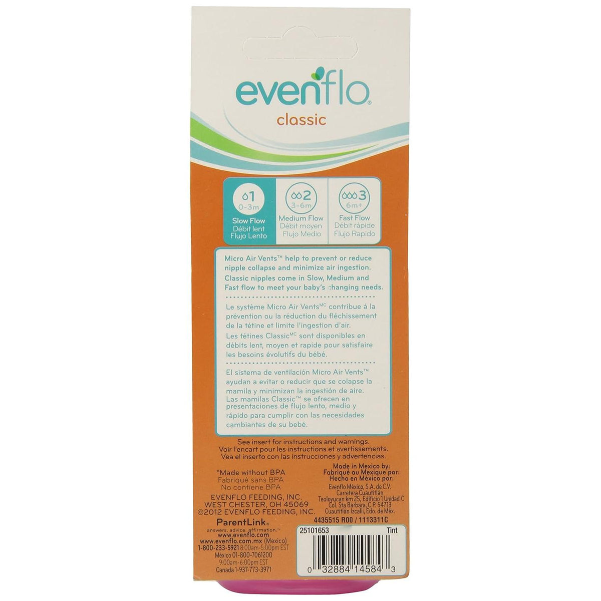 evenflo Classic Tinted Nursing Bottles - Assorted Colors, 4 oz-032884145843-LR-199594-2-LR eShop