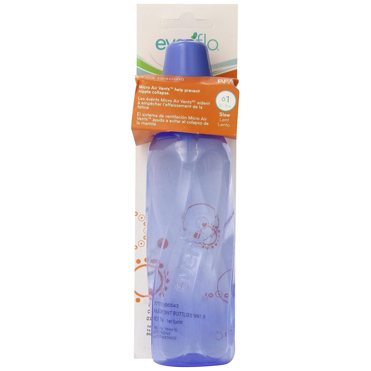 evenflo Classic Tinted Nursing Bottles - Assorted Colors, 8 oz-032884145867-LR-199595-1-LR eShop