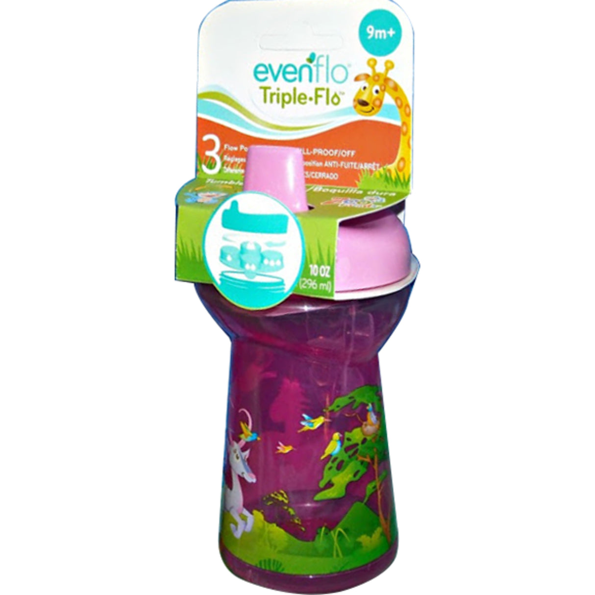 Evenflo Zoo Friends Sippy, 10 oz-849409000675-LR-300990-2-LR eShop