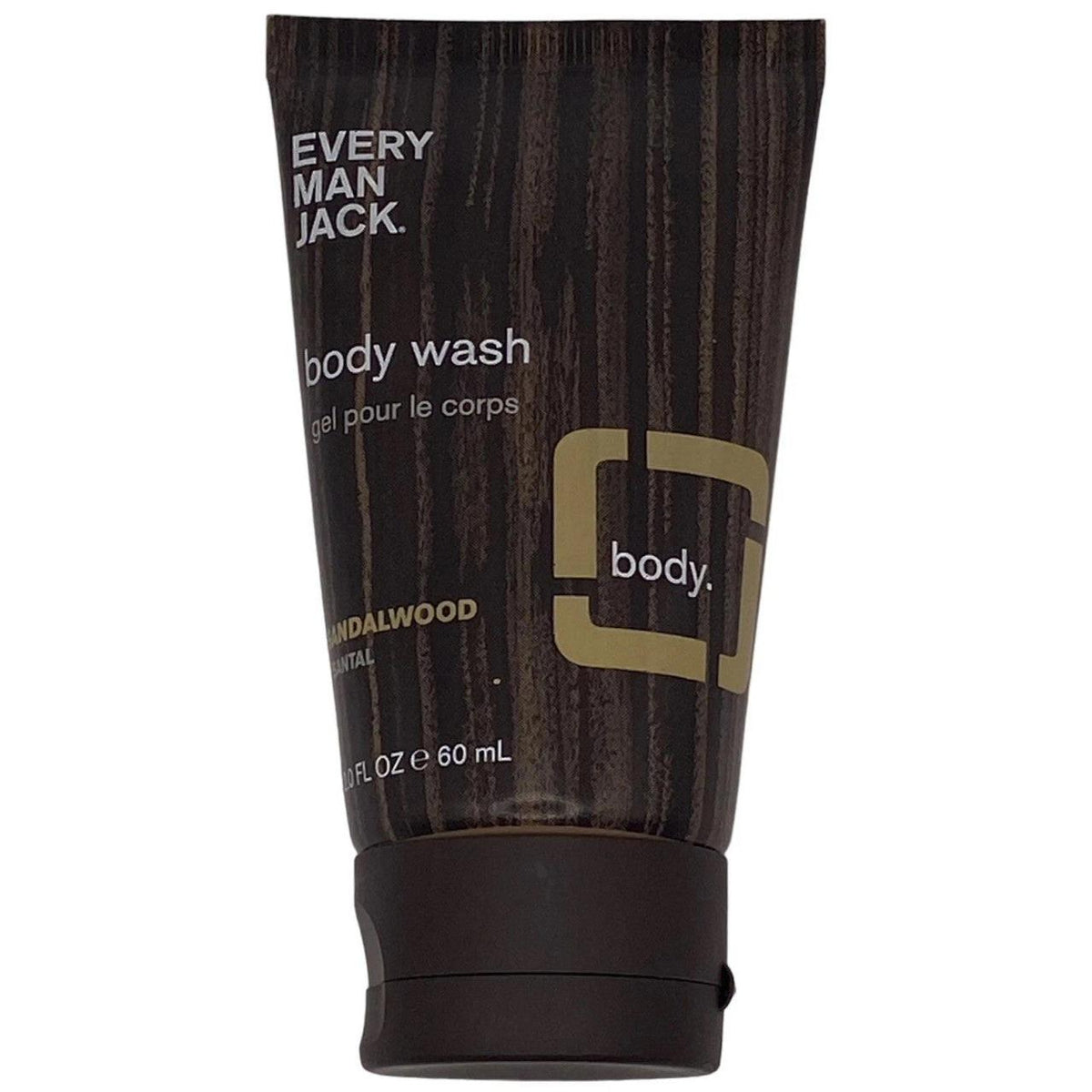 EVERY MAN JACK Travel Body Wash - Sandalwood, 2 oz-878639006348-LR-345230-1-LR eShop