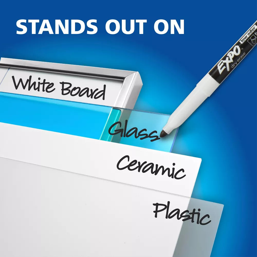 EXPO Fine Tip Dry Erase Markers - Assorted Colors, 4 count-071641866744-LR-197768-5-LR eShop