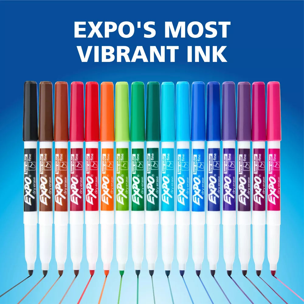 EXPO Fine Tip Dry Erase Markers - Assorted Colors, 4 count-071641866744-LR-197768-6-LR eShop
