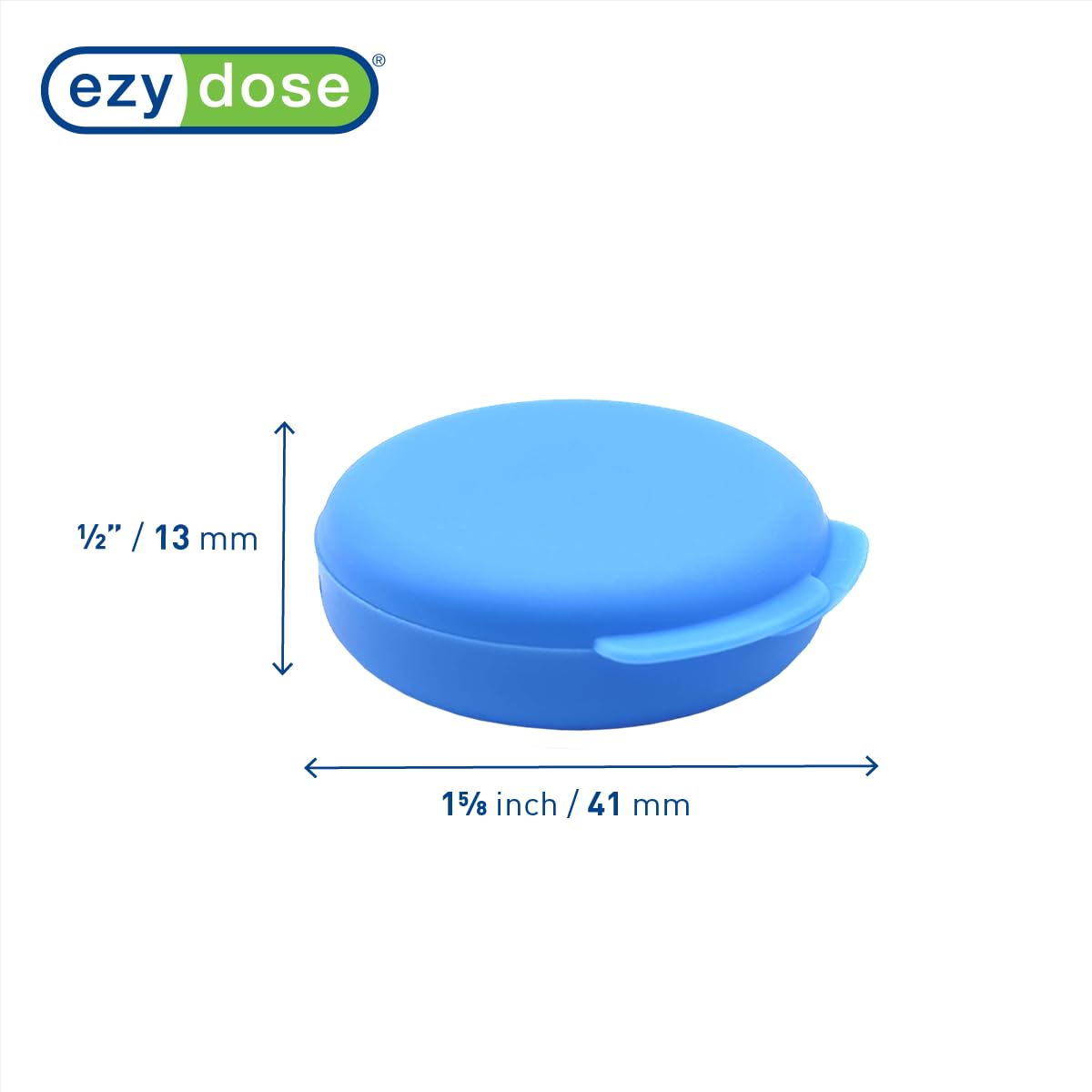 ezy dose Daily Rounds Pill Container Set - Assorted Colors, 2 count-025715677002-LR-309972-2-LR eShop