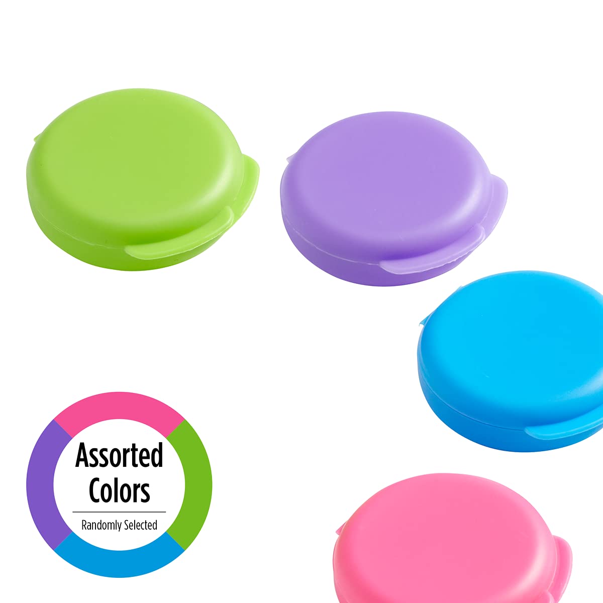 ezy dose Daily Rounds Pill Container Set - Assorted Colors, 2 count-025715677002-LR-309972-5-LR eShop