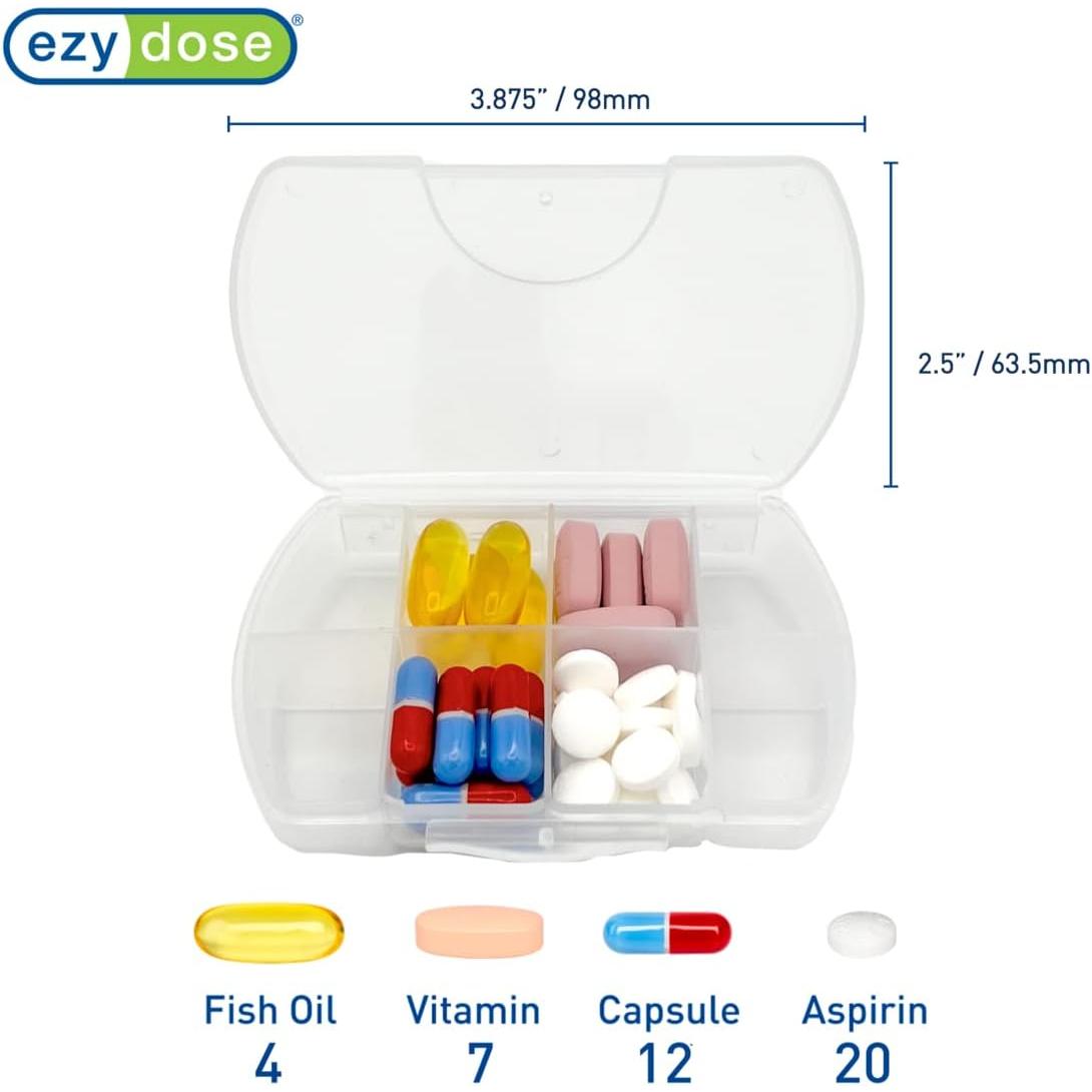 ezy dose Hard Sided Pill Case Display - Assorted Colors-025715015323-LR-355363-8-LR eShop