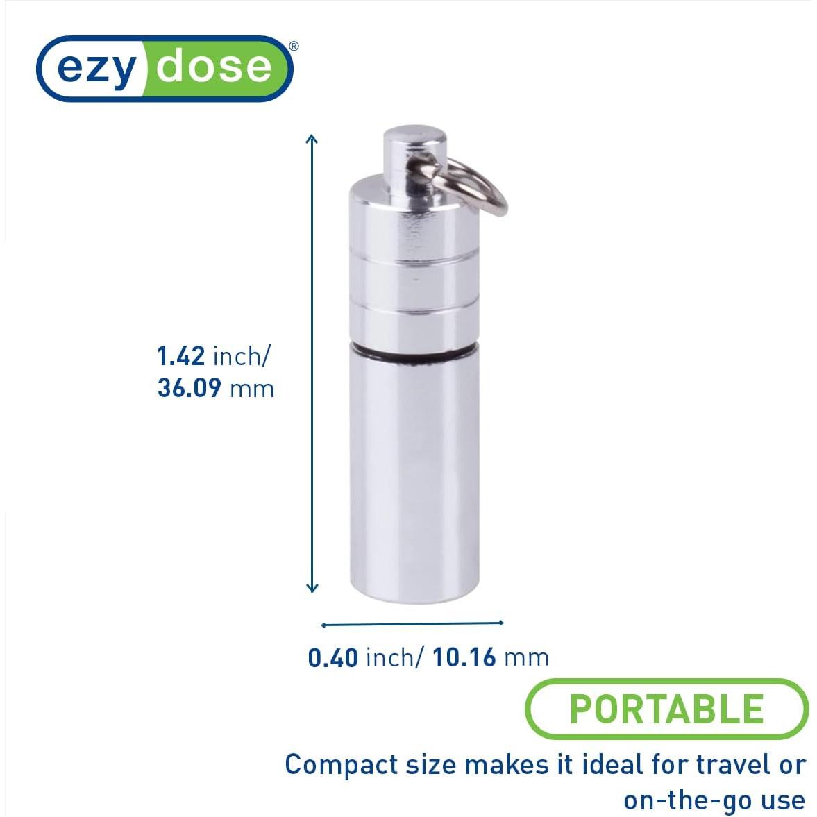 ezy dose Pocket Fob Pill Container Portable Mini Case for On the Go Medication Storage-025715670225-LR-101462-4-LR eShop