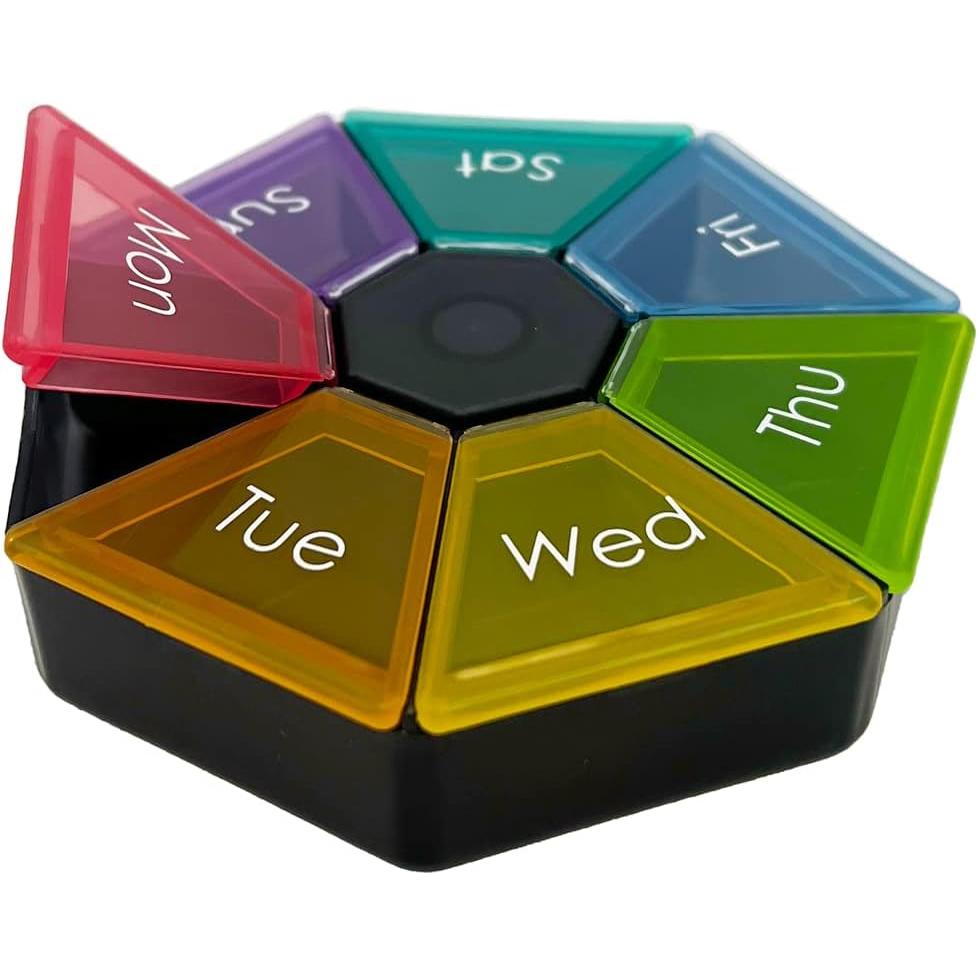 ezy dose Weekly Pill Organizer and Planner - Rainbow-025715014678-LR-355361-2-LR eShop