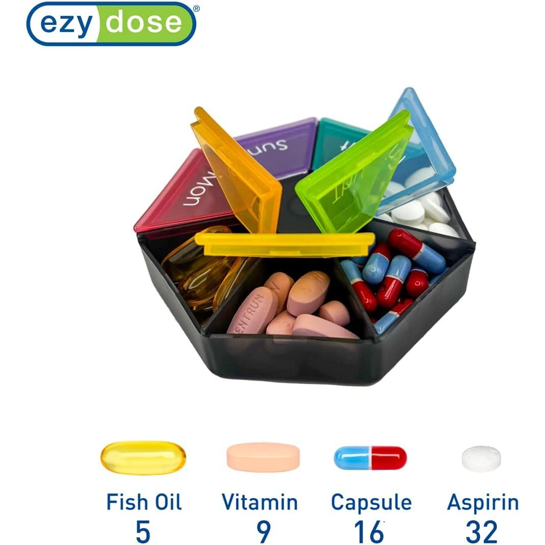 ezy dose Weekly Pill Organizer and Planner - Rainbow-025715014678-LR-355361-3-LR eShop