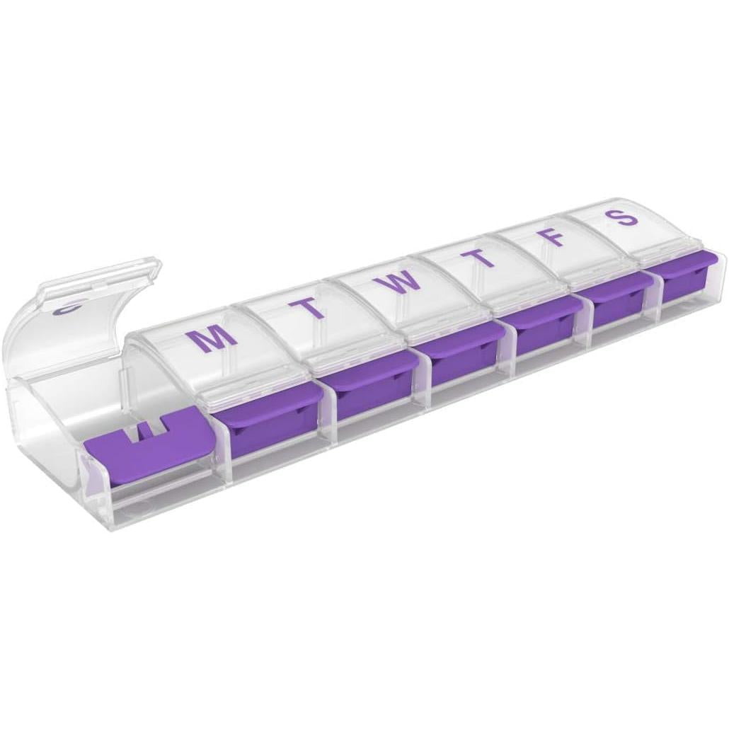 ezy dose XL Pill Planner Extra Large Weekly Medication Organizer - Assorted Colors-025715675718-LR-303564-2-LR eShop