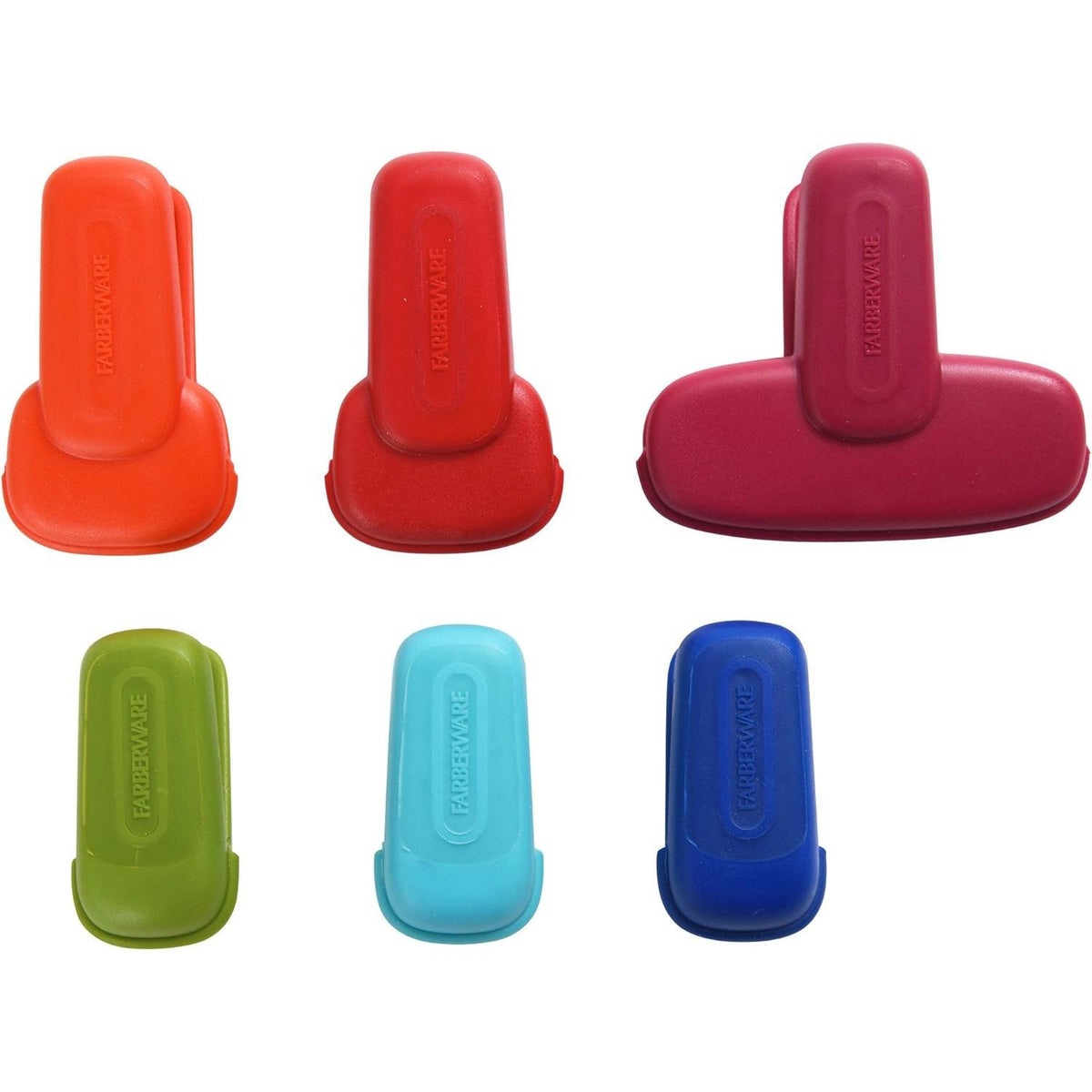 Farberware Professional All-Purpose Magnetic Bag Clips, Assorted Colors-024131378753-LR-342034-2-LR eShop