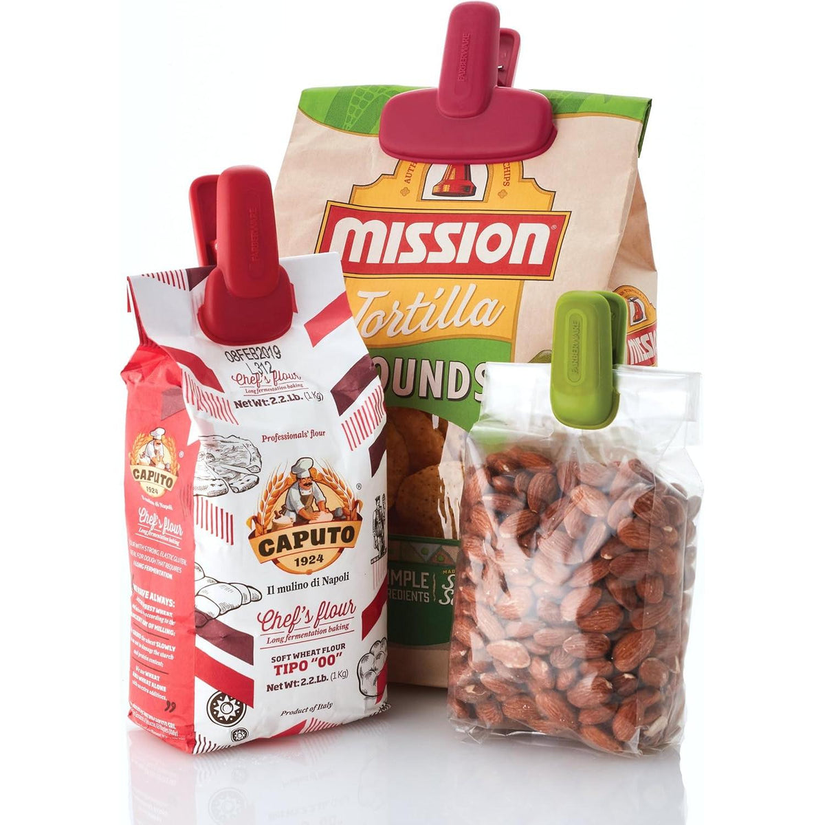 Farberware Professional All-Purpose Magnetic Bag Clips, Assorted Colors-024131378753-LR-342034-4-LR eShop