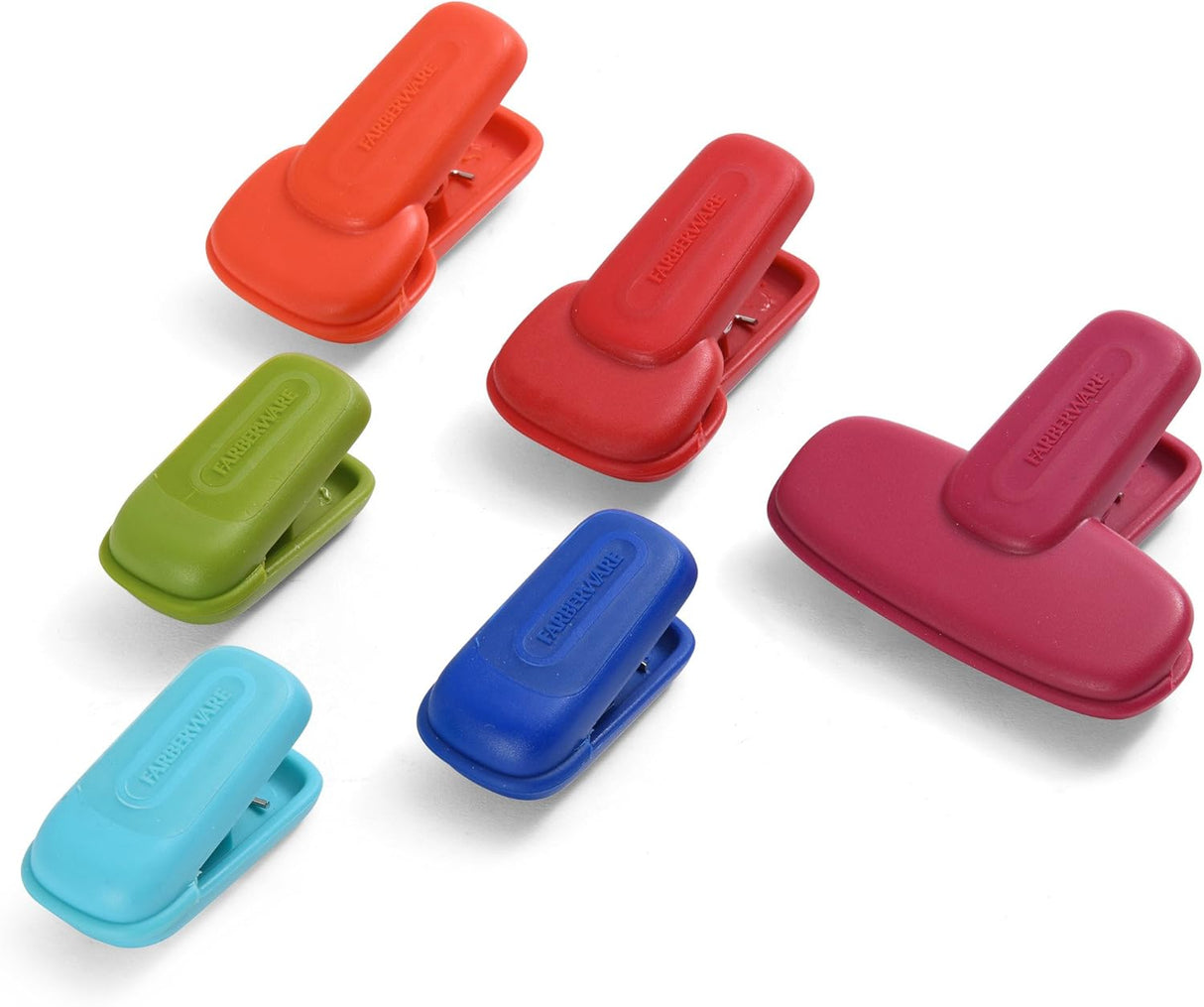 Farberware Professional All-Purpose Magnetic Bag Clips, Assorted Colors-024131378753-LR-342034-5-LR eShop