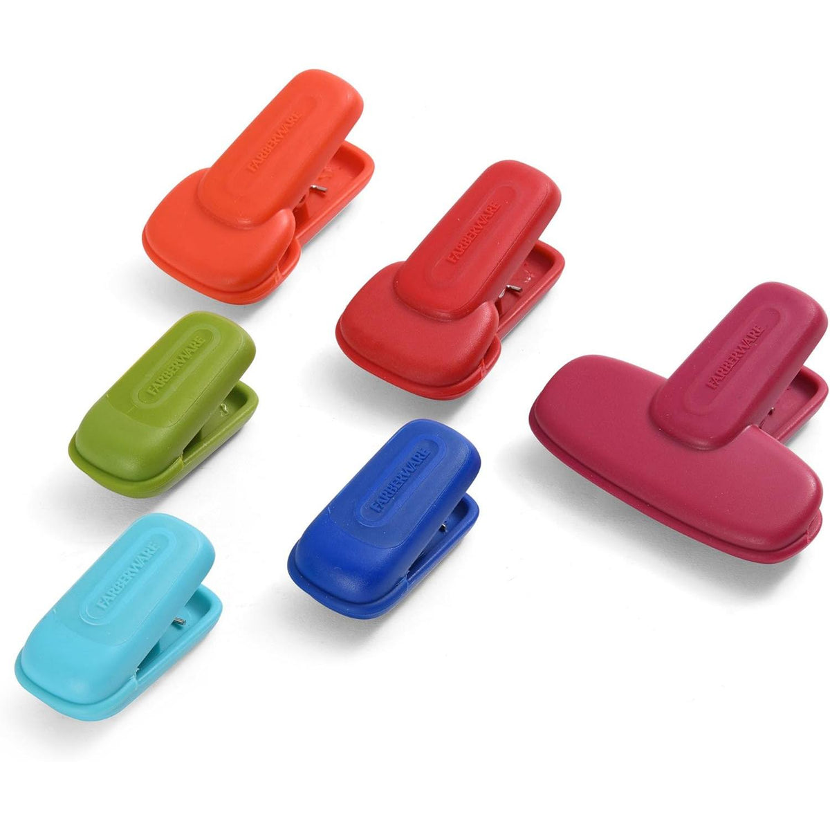 Farberware Professional All-Purpose Magnetic Bag Clips, Assorted Colors-024131378753-LR-342034-5-LR eShop
