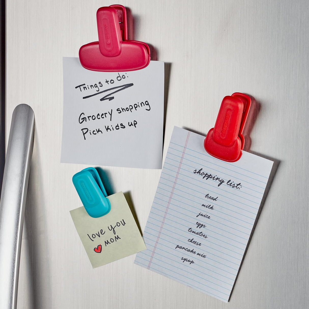 Farberware Professional All-Purpose Magnetic Bag Clips, Assorted Colors-024131378753-LR-342034-7-LR eShop