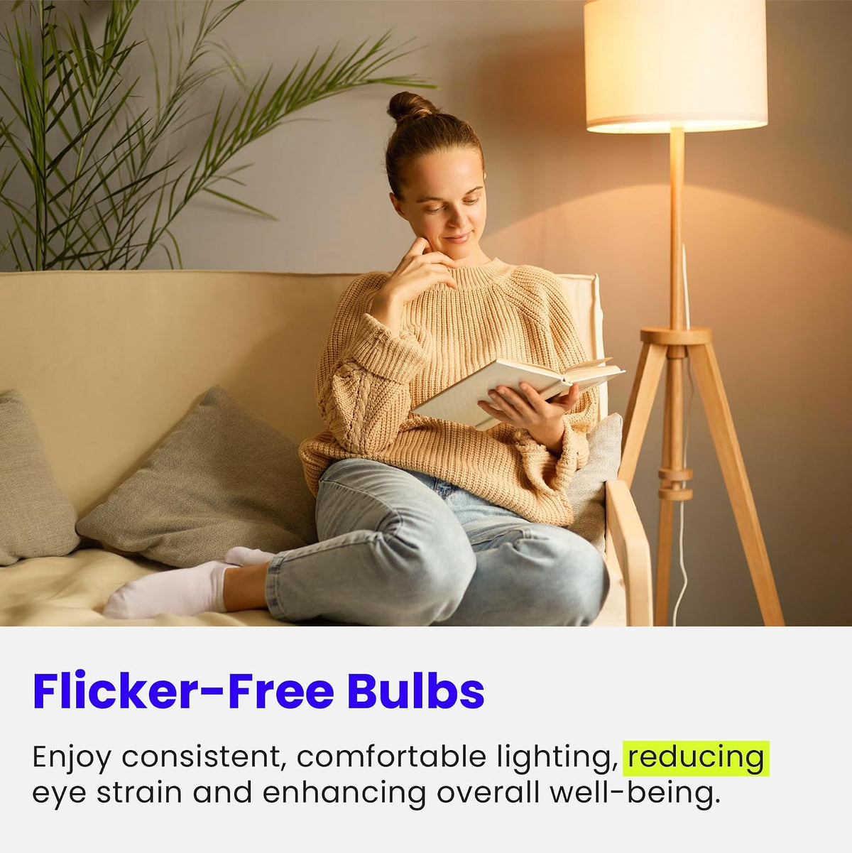 FEIT Electric 40 Watt Equivalent LED Light Bulbs, E26 Standard Base - Soft White, 4 count-017801147056-LR-307981-6-LR eShop