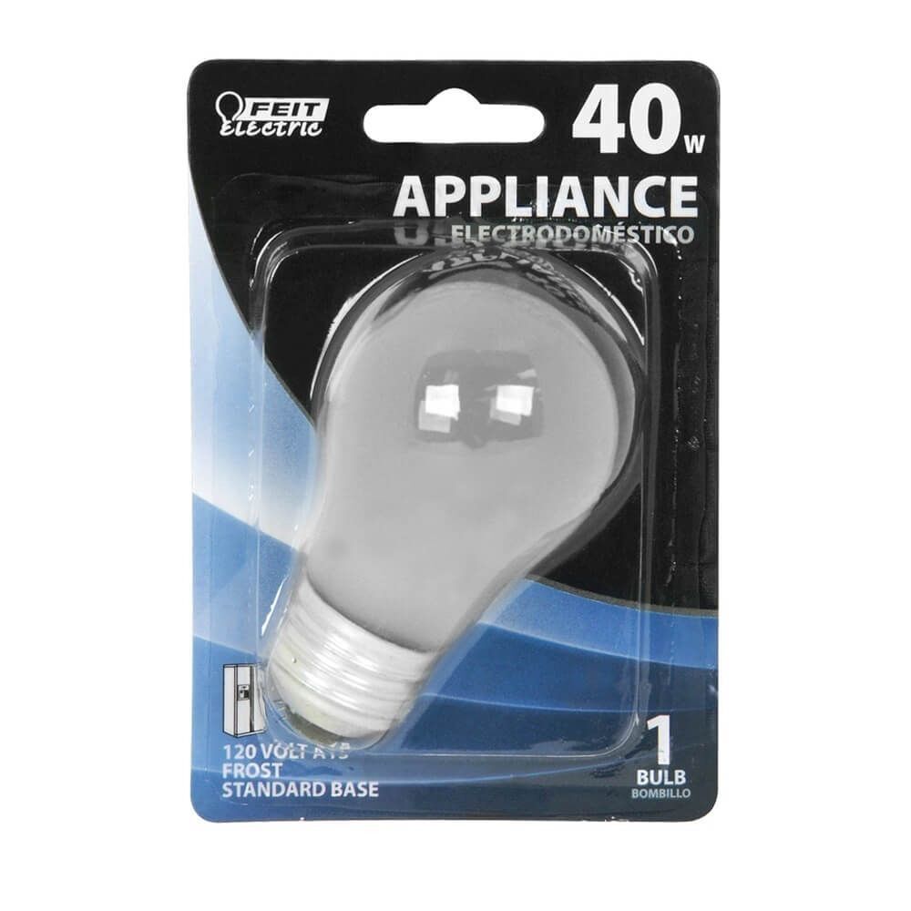 Feit Electric 40 Watt Incandescent Frosted A15 Clear Long Life Appliance Bulb-017801000498-LR-230918-1-LR eShop