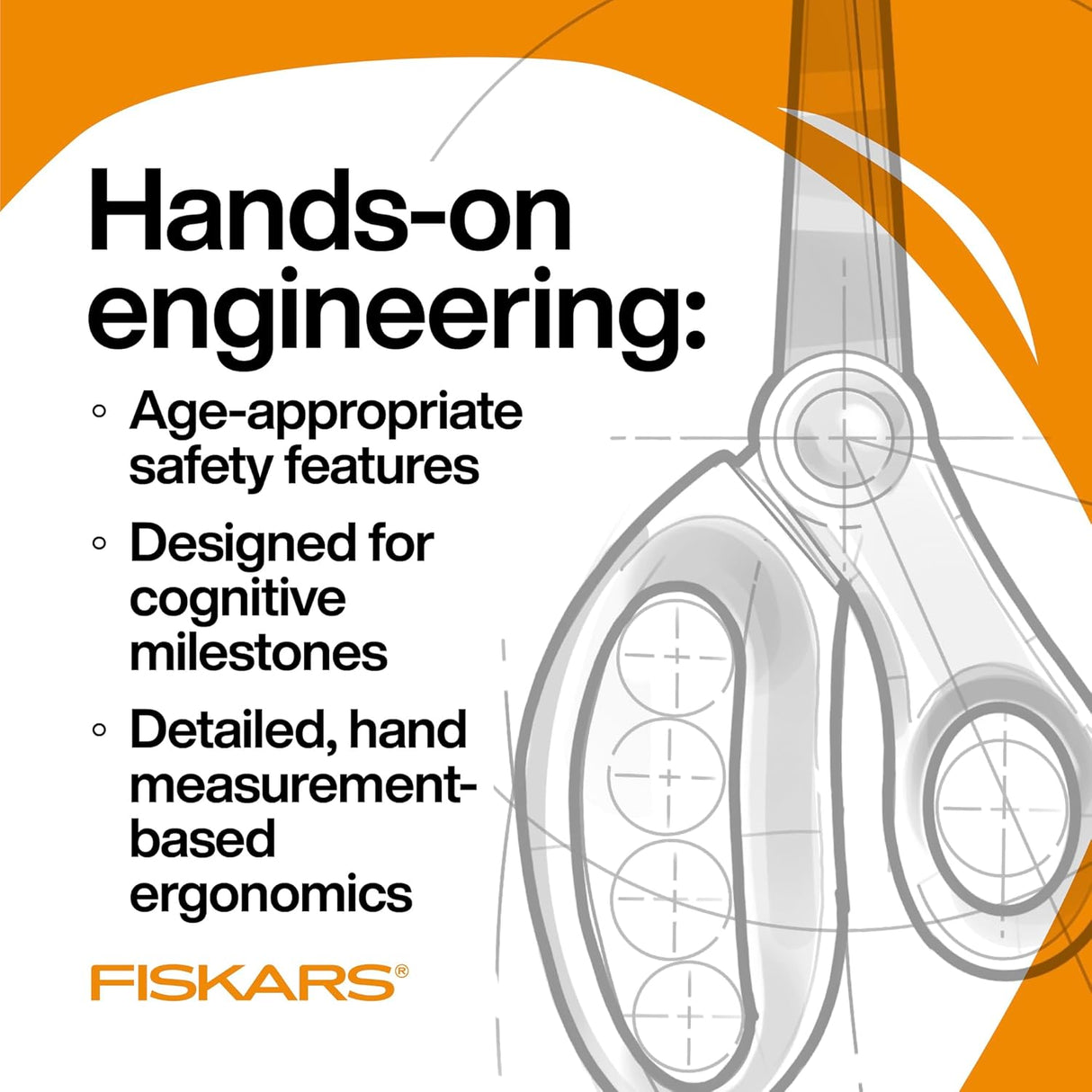 Fiskars Student Scissors, Assorted-020335077423-LR-107986-2-LR eShop