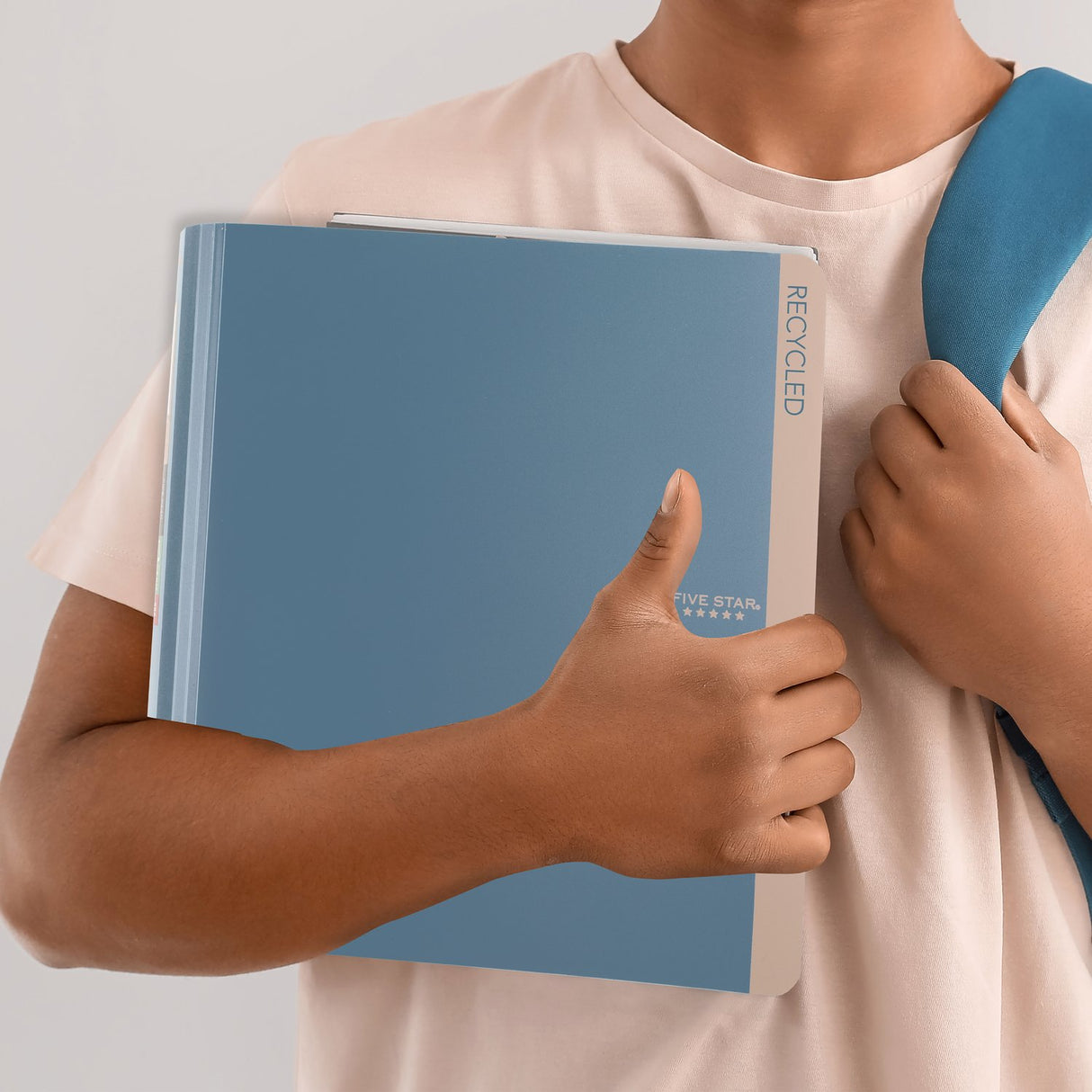 Five Star 1" D-Ring Binder - Recycled, Assorted-071723001339-LR-350706-6-LR eShop