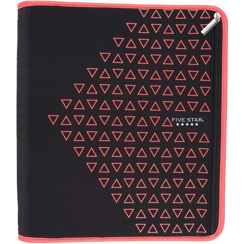 Five Star 2" Xpanz Zipper Binder Expandable with Interior Pockets, Assorted Colors-043100290407-LR-137471-6-LR eShop