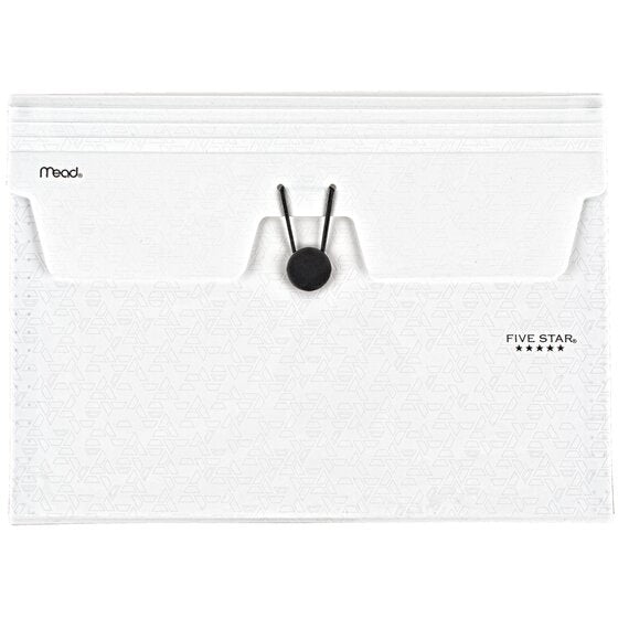 Five Star 6-Pocket Expanding File - Assorted Colors, 13" x 9.25"-1004310035552-LR-185451-4-LR eShop