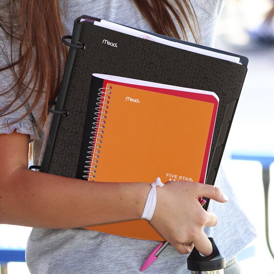 Five Star College Ruled Advance Wirebound Notebook - Assorted Colors, 9.5" x 6", 2 Subject-043100064404-LR-325900-5-LR eShop