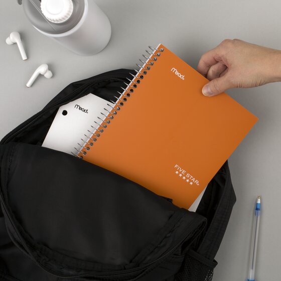Five Star College Ruled Advance Wirebound Notebook - Assorted Colors, 9.5" x 6", 2 Subject-043100064404-LR-325900-6-LR eShop