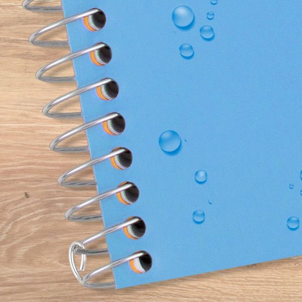 FIVE STAR College Ruled Spiral Notebook, 9.5" x 6" - Assorted Colors, 5 Subject-071723121648-LR-354812-7-LR eShop