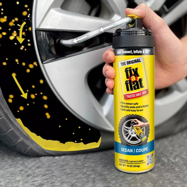 Fix-A-Flat Tire Sealant and Car Tire Inflator for Sedan and Coupe-716281507854-LR-302878-5-LR eShop
