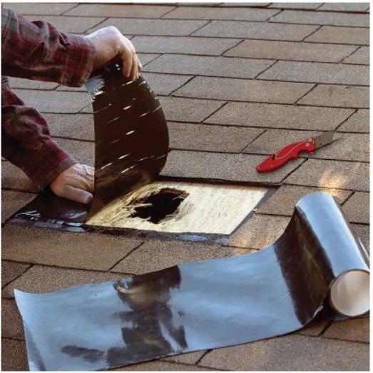 FLEX SEAL Flex Tape Waterproof Tape - Black, 4 in X 5 ft-852808007053-LR-357311-3-LR eShop