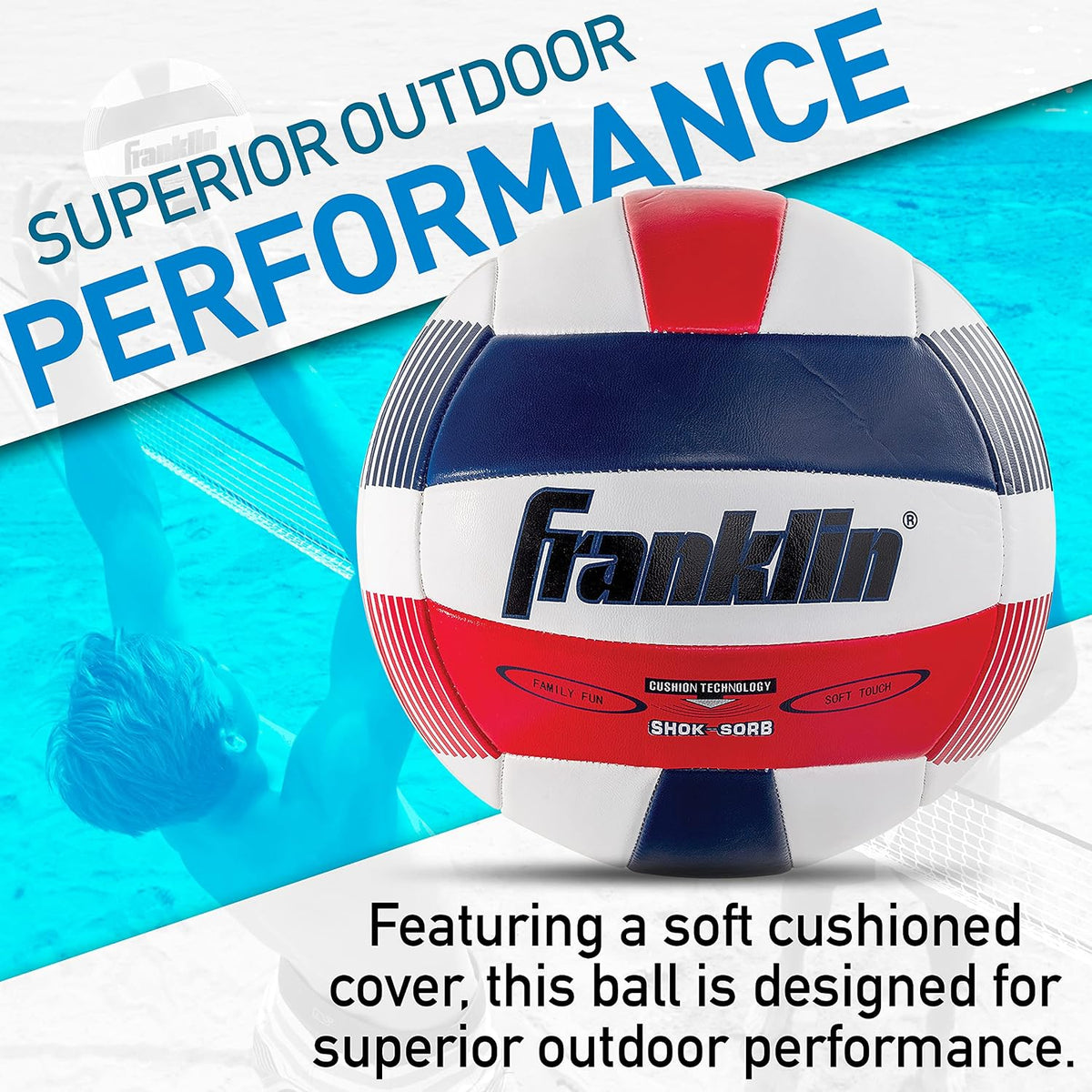 Franklin Super Soft Spike Volleyball - Assorted Colors-025725249473-LR-250269-3-LR eShop