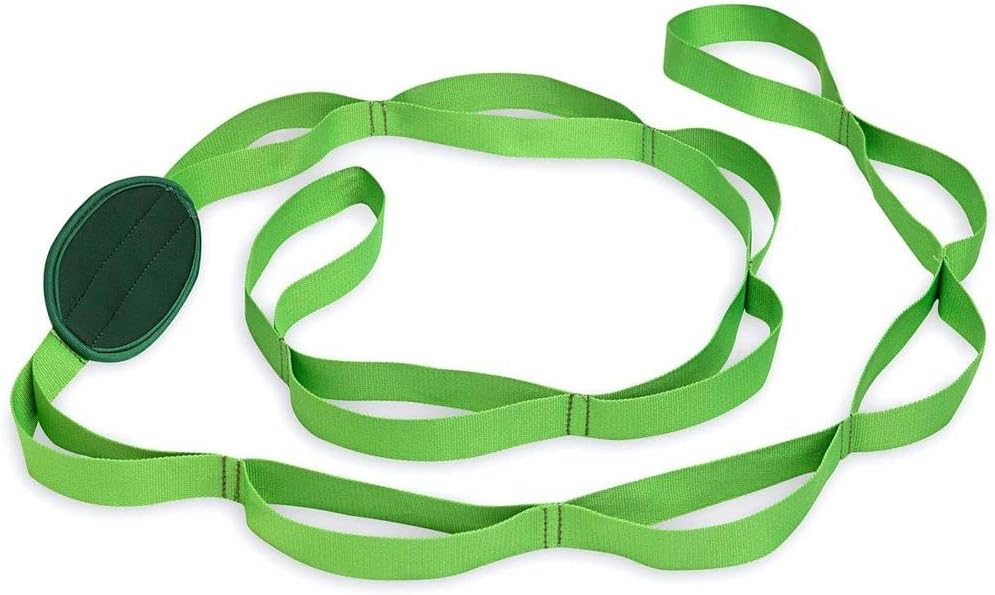 GAIAM Restore Multi-Grip Stretch Strap - Green, 86"-018713605627-LR-346385-2-LR eShop