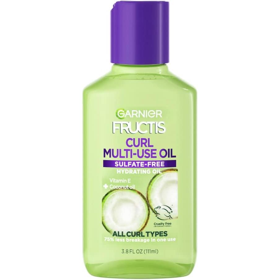 Garnier Fructis Curl Multi-Use Hydrating Oil for All Curl Types, 3.8 oz-603084071357-LR-361651-1-LR eShop