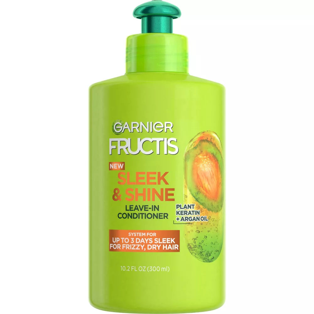 Garnier Fructis Sleek & Shine Leave-in Conditioning Cream, 10.2 oz-603084267682-LR-251458-1-LR eShop