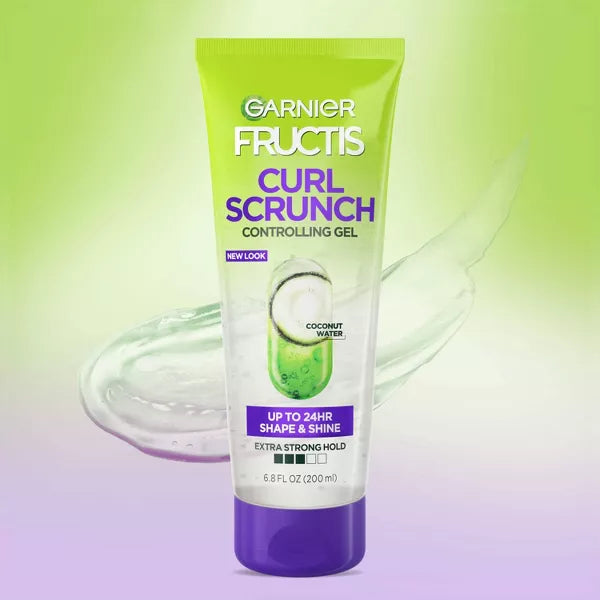 Garnier Fructis Style Curl Scrunch Extra Strong Hold Controlling Gel, 6.8 oz-603084262700-LR-224939-2-LR eShop