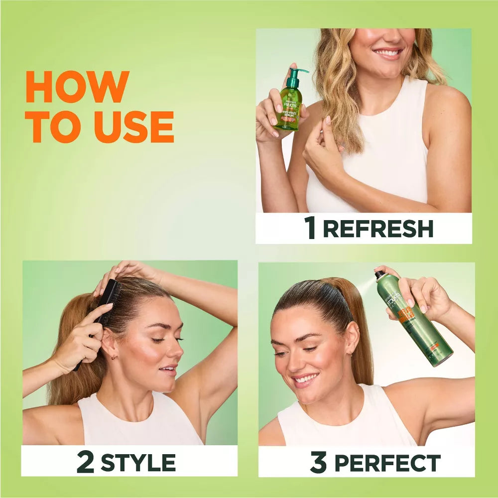 Garnier Fructis Style Sleek & Shine Hairspray, 8.25 oz-603084001200-LR-251473-5-LR eShop