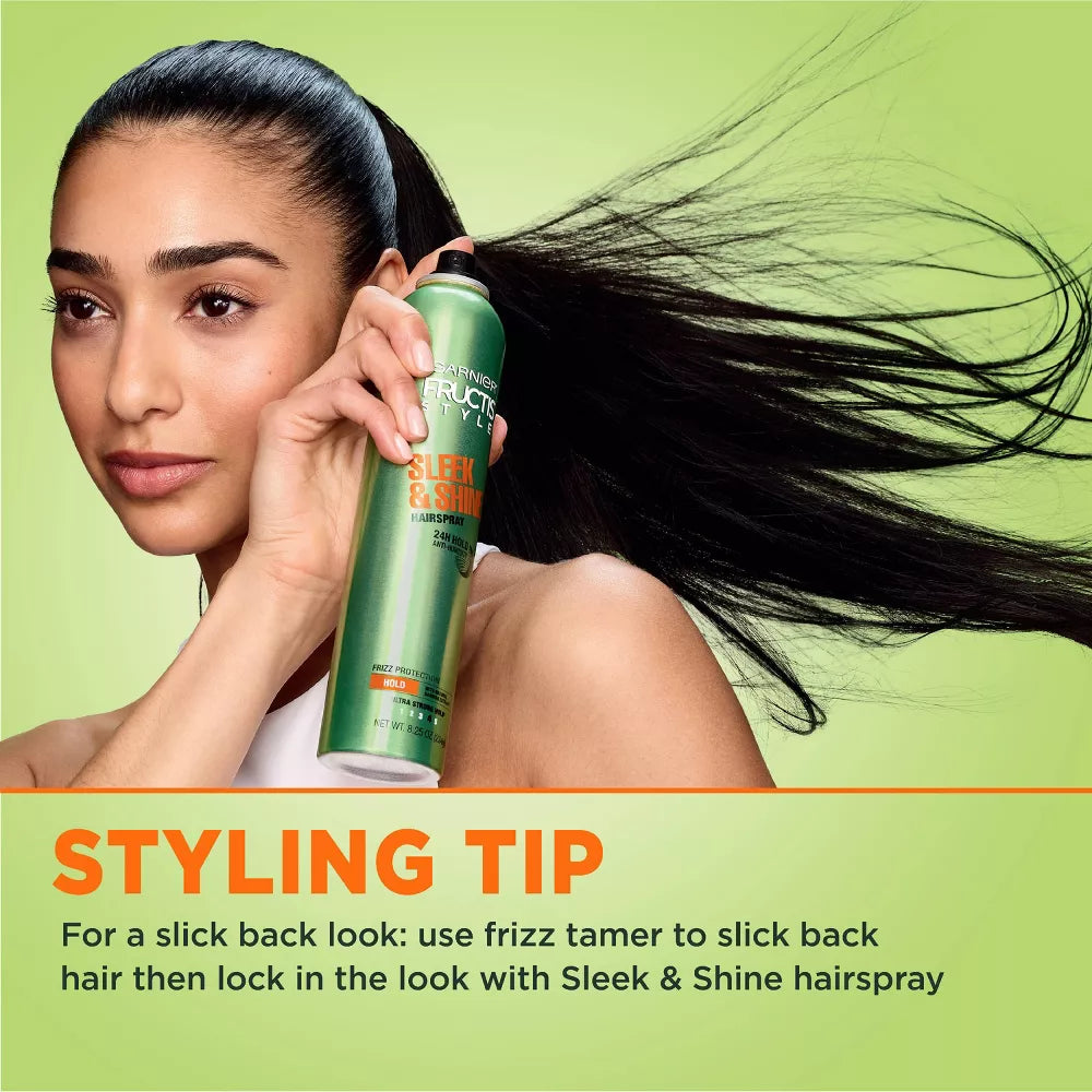 Garnier Fructis Style Sleek & Shine Hairspray, 8.25 oz-603084001200-LR-251473-6-LR eShop