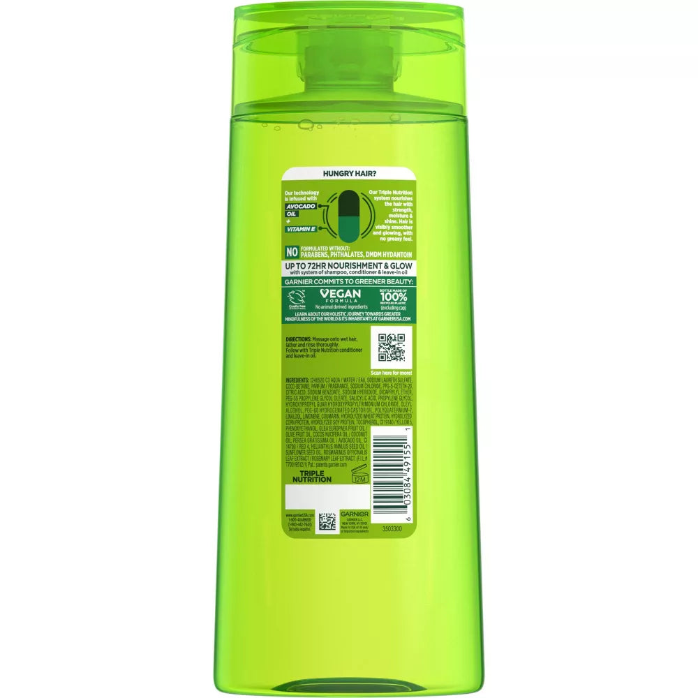 Garnier Fructis Triple Nutrition Shampoo, 22 oz-603084491551-LR-361680-2-LR eShop