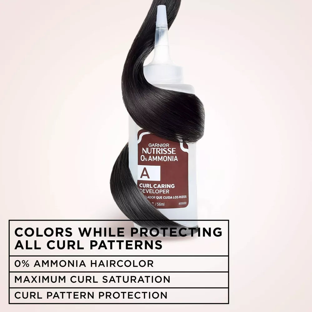 Garnier Nutrisse Curls Permanent Hair Color - CR2 Glossy Soft Black-603084092611-LR-361787-5-LR eShop