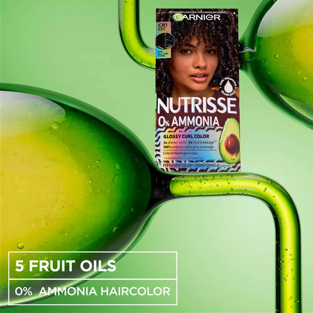 Garnier Nutrisse Curls Permanent Hair Color - CR4 Glossy Dark Brown-603084092628-LR-361788-13-LR eShop