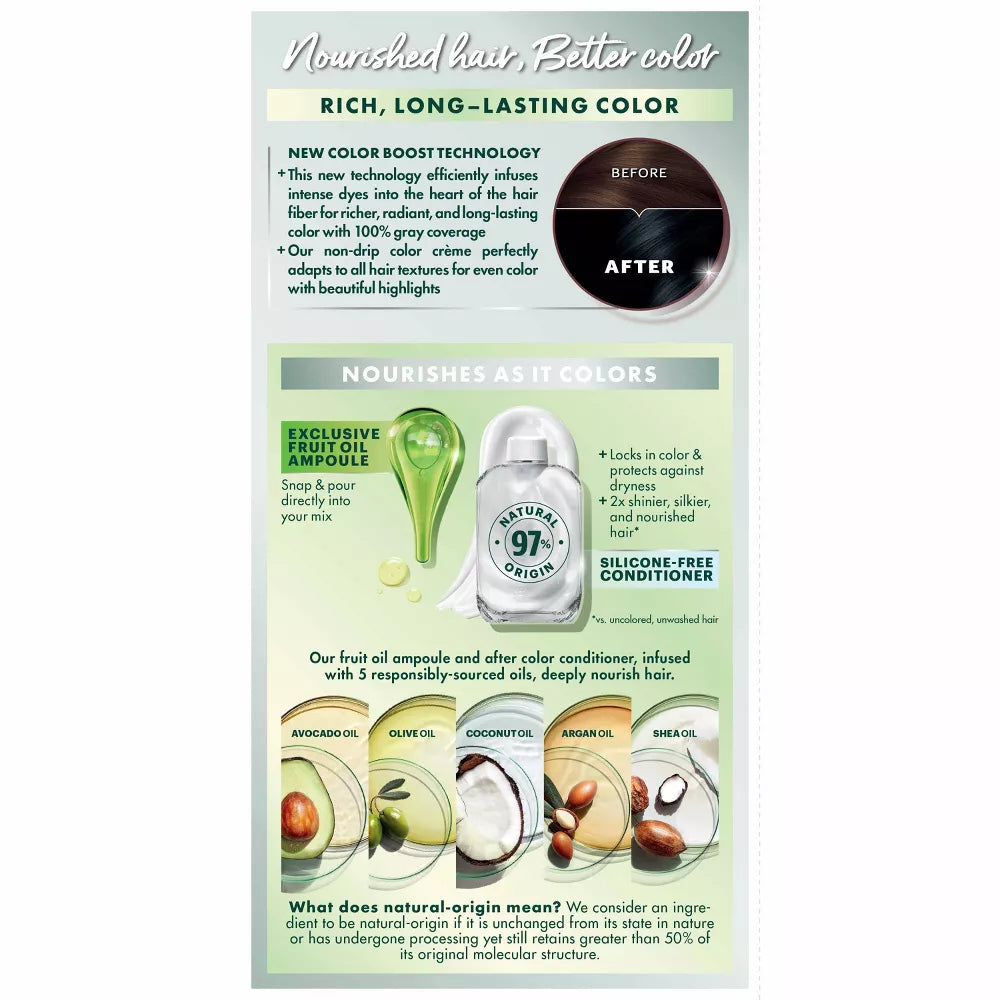 Garnier Nutrisse Nourishing Permanent Hair Color Creme - 11 Blackest Black-603084446759-LR-361806-9-LR eShop